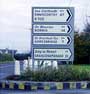 Irish signpost