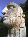 Ancient Roman statue in the Boboli Gardens, Florence